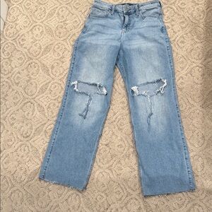 HOLLISTER Distressed High-Rise Vintage Baggy Jeans